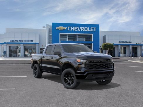 New 2026 Chevrolet Silverado 1500 Custom w/ LPO, Dark Essentials Package AWD/4WD image 9