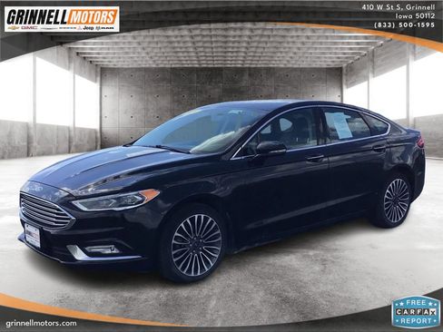 Used 2017 Ford Fusion Titanium FWD image 1