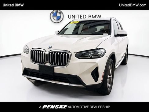 Certified 2022 BMW X3 xDrive30i w/ Premium Package w/ZPA image 1