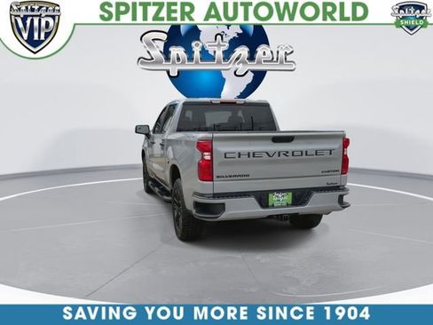 Used 2024 Chevrolet Silverado 1500 Custom w/ Turbomax Blackout Package AWD/4WD image 8