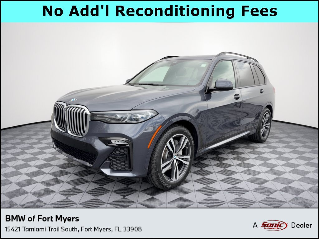 Used 2021 BMW X7 xDrive40i w/ M Sport Package AWD/4WD image 1