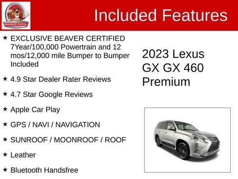 Used 2023 Lexus GX 460 Premium AWD/4WD image 4