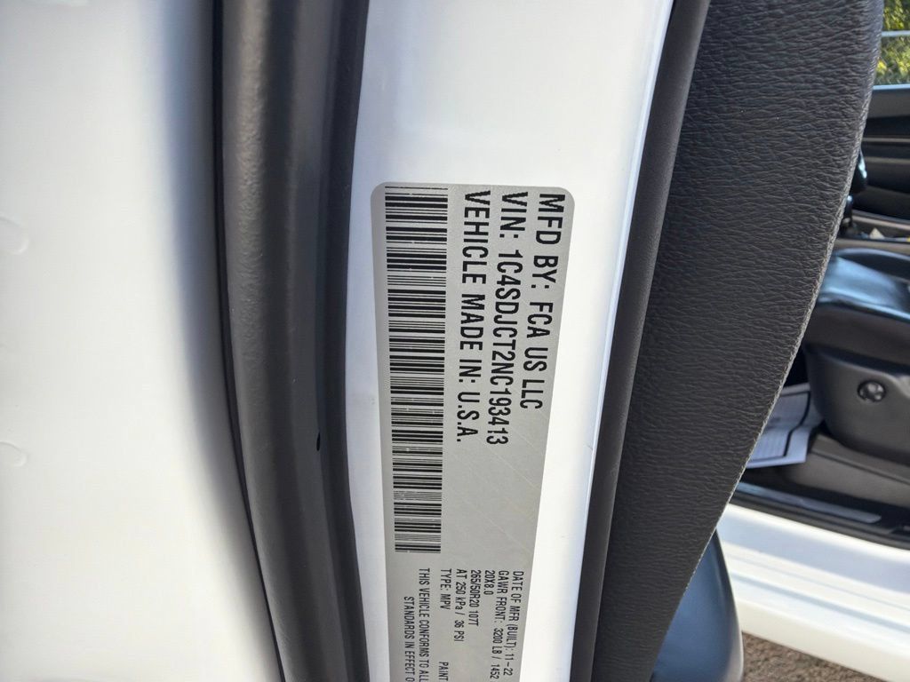 Used 2022 Dodge Durango R/T w/ Blacktop Package AWD/4WD image 39