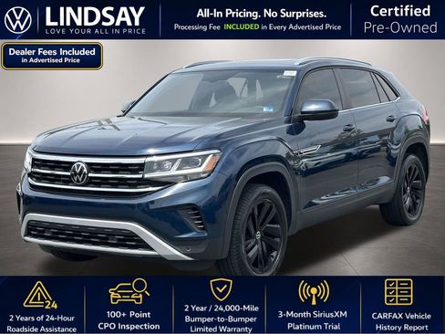 Used 2023 Volkswagen Atlas Cross Sport SE w/ Panoramic Sunroof Package AWD/4WD image 4