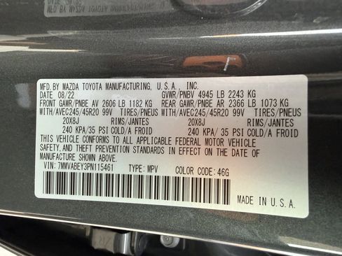 Used 2023 MAZDA CX-50 2.5 Turbo w/ Cargo Package image 44