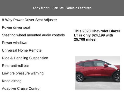 Used 2023 Chevrolet Blazer LT w/ Convenience Package image 12