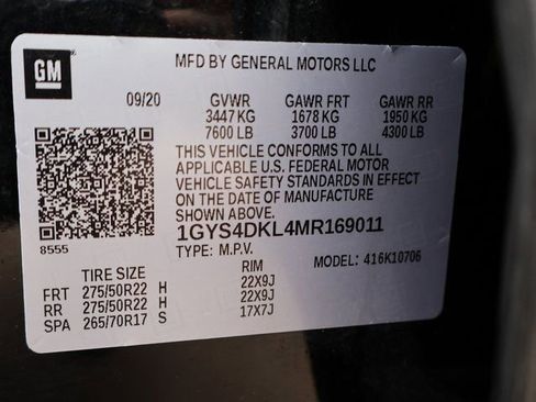 Certified 2021 Cadillac Escalade Premium Luxury Platinum AWD/4WD image 54