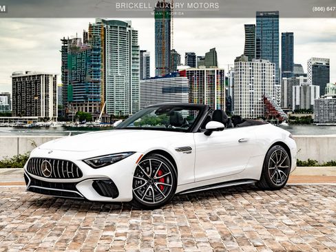 Used 2023 Mercedes-Benz SL 55 AMG 4MATIC image 57