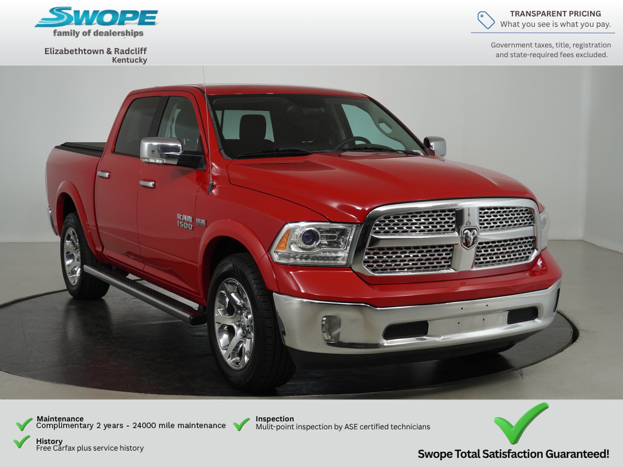 Used 2015 RAM 1500 Laramie w/ Convenience Group AWD/4WD image 1