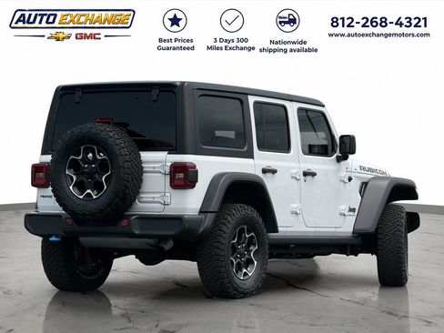 Used 2023 Jeep Wrangler Unlimited Rubicon 4xe w/ Cold Weather Group AWD/4WD image 2