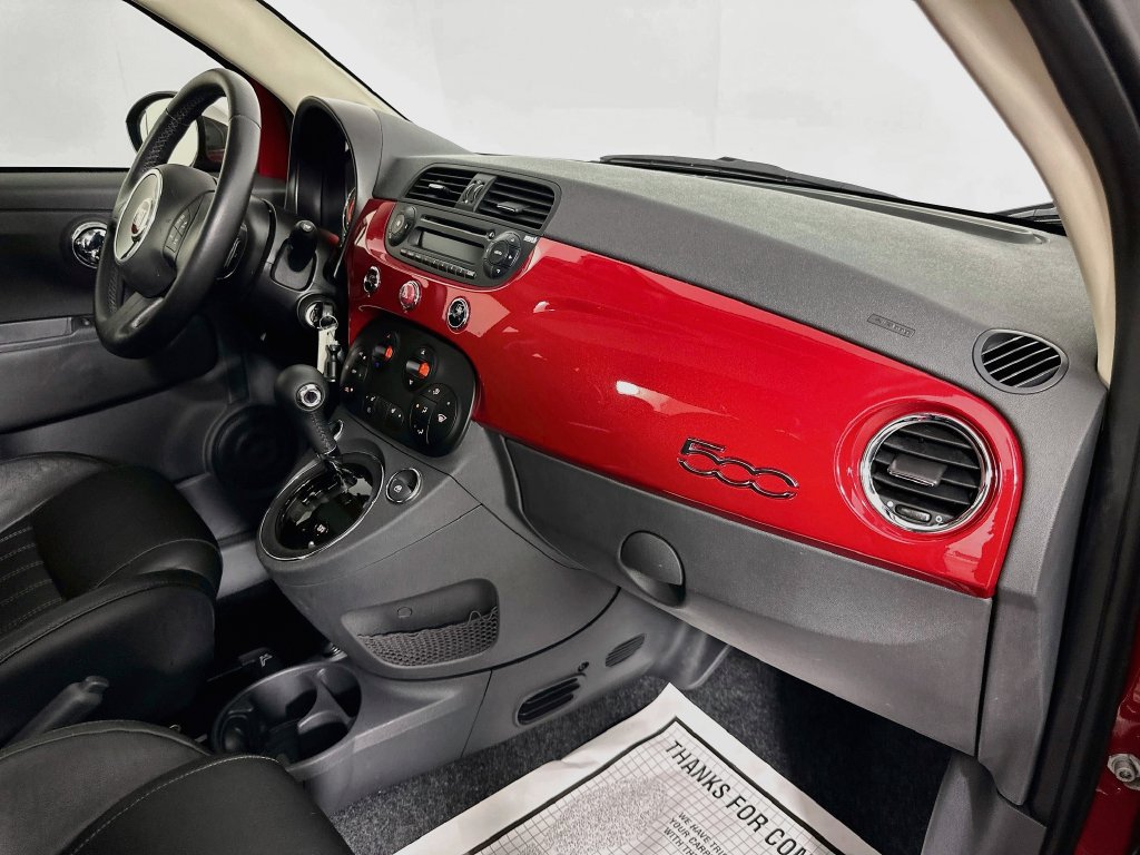 Used 2012 FIAT 500 Lounge w/ Luxury Leather Pkg FWD image 26
