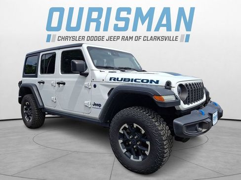 Used 2024 Jeep Wrangler Unlimited Rubicon 4xe AWD/4WD image 1