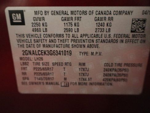 Used 2016 Chevrolet Equinox LT w/ Convenience Package FWD image 80
