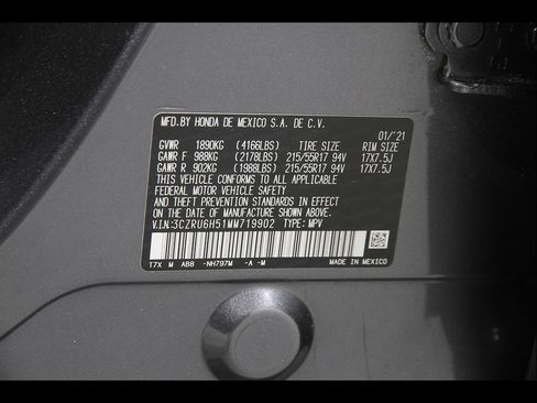 Used 2021 Honda HR-V EX image 21