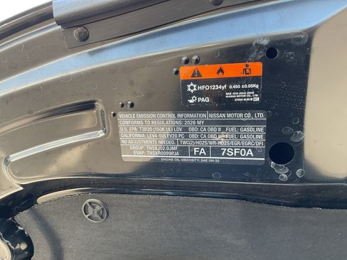 Used 2026 Nissan Sentra SR w/ Floor Mat Package FWD image 24