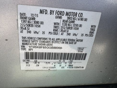 Used 2016 Ford Explorer Limited AWD/4WD image 35