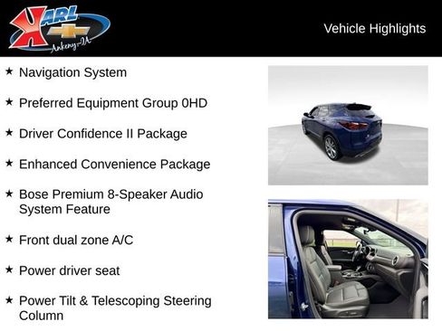 Certified 2022 Chevrolet Blazer Premier w/ Enhanced Convenience Package image 2