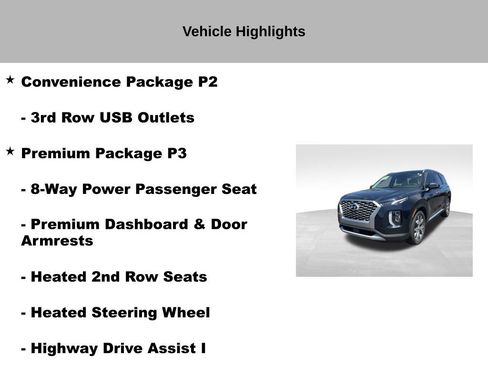 Used 2022 Hyundai Palisade SEL w/ Premium Package FWD image 36