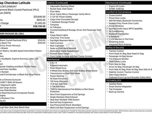 Used 2020 Jeep Cherokee Latitude image 10