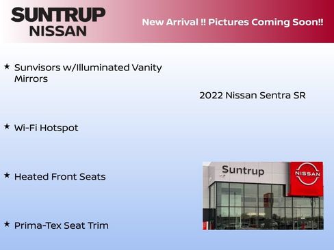 Certified 2022 Nissan Sentra SR w/ SR Premium Package FWD image 5