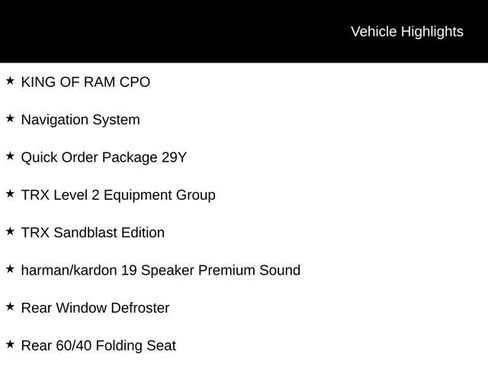 Used 2022 RAM 1500 TRX w/ TRX Level 2 Equipment Group AWD/4WD image 5