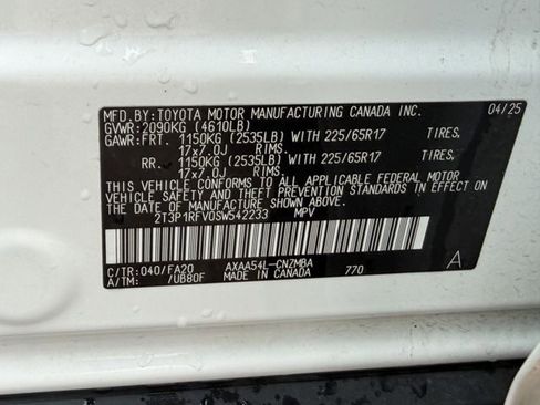 Certified 2025 Toyota RAV4 XLE AWD/4WD image 31