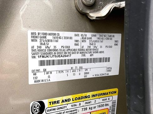 Used 2018 Ford Expedition Max XLT w/ Equipment Group 202A image 36