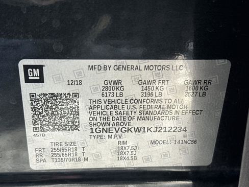 Used 2019 Chevrolet Traverse LT image 32