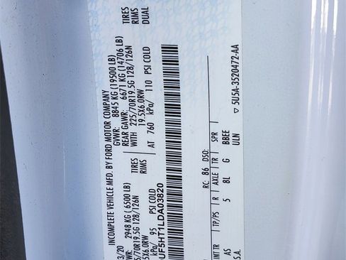 Used 2020 Ford F550 4x4 Regular Cab Super Duty image 24