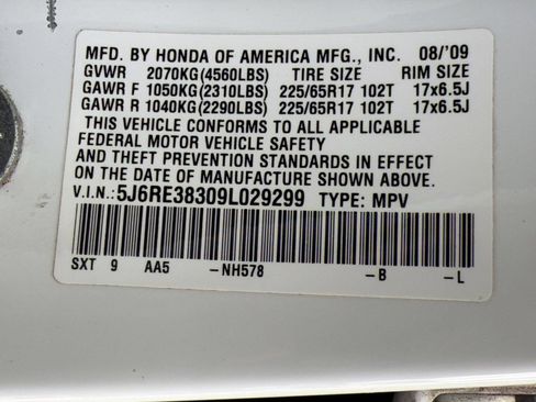Used 2009 Honda CR-V LX image 20