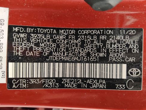Used 2021 Toyota Corolla LE FWD image 33