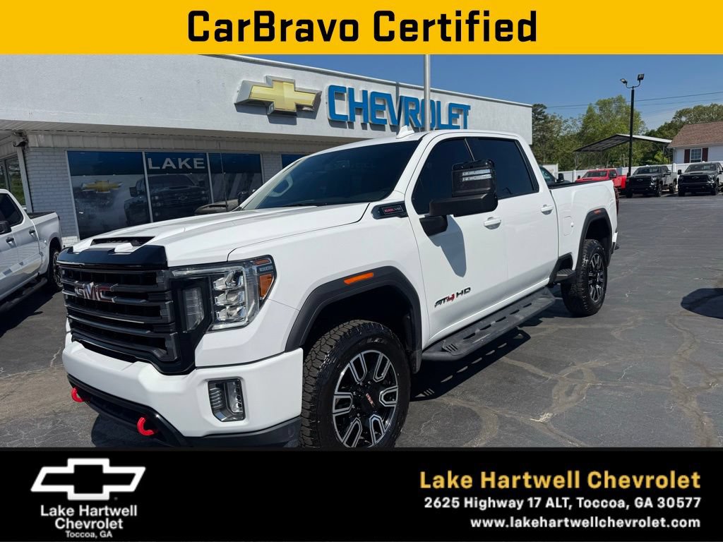 Certified 2021 GMC Sierra 2500 AT4 w/ Snow Plow Prep/Camper Package AWD/4WD image 1