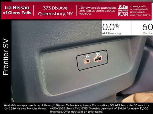 New 2026 Nissan Frontier SV w/ Tow Package image 32