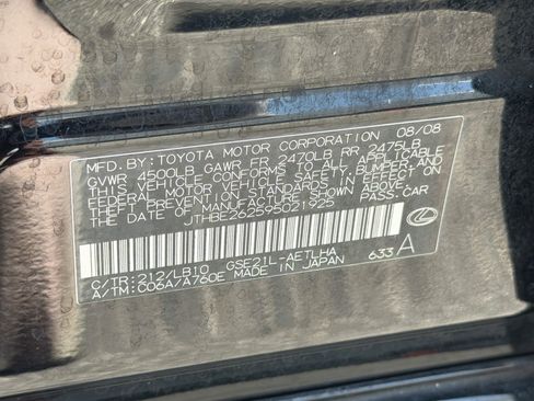 Used 2009 Lexus IS 350 RWD image 41