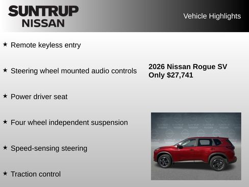 Used 2026 Nissan Rogue SV AWD/4WD image 16