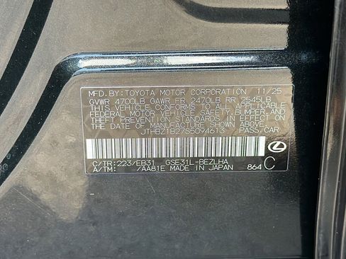 Used 2025 Lexus IS 350 F Sport w/ Accessory Package 2 RWD image 42