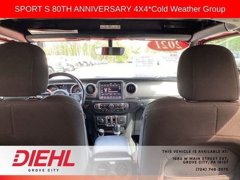 Used 2021 Jeep Wrangler Sport AWD/4WD image 14
