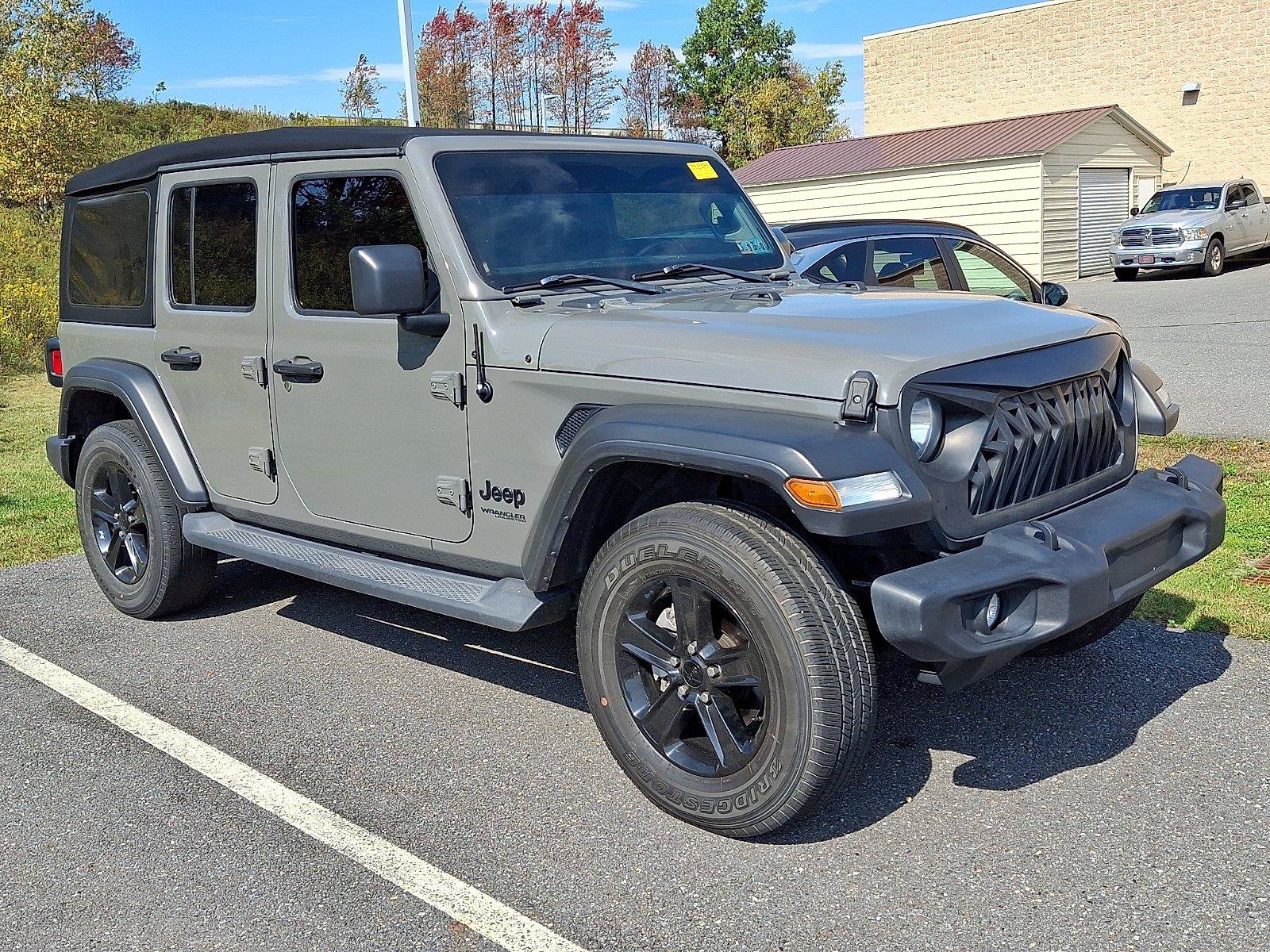 Used 2020 Jeep Wrangler Unlimited Sport AWD/4WD image 1