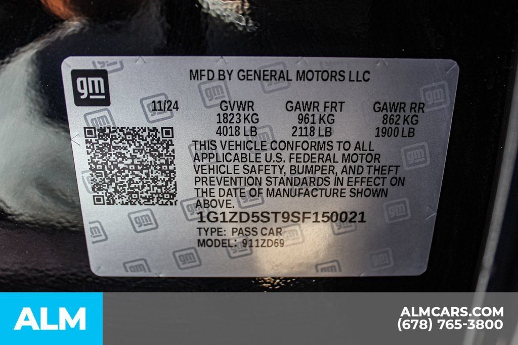 Used 2025 Chevrolet Malibu LT FWD image 40
