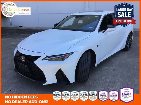 Used 2025 Lexus IS 350 F Sport w/ Accessory Package 2 RWD image 1