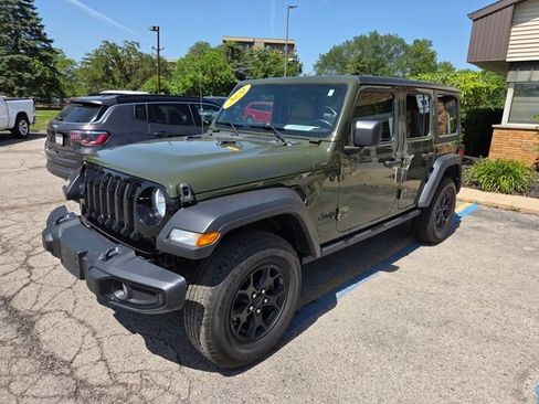 Used 2021 Jeep Wrangler Unlimited Willys image 7