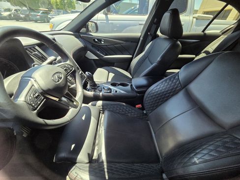 Used 2023 INFINITI Q50 Red Sport 400 w/ Black Opal Edition RWD image 8
