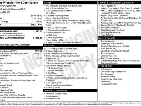 Used 2023 Jeep Wrangler 4WD Unlimited Sahara 4xe w/ Cold Weather Group image 7