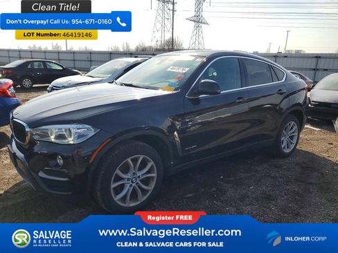 Used 2016 BMW X6 xDrive35i AWD/4WD image 1