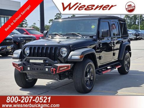Used 2022 Jeep Wrangler Unlimited Sport AWD/4WD image 1