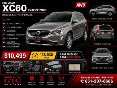 Used 2017 Volvo XC60 T5 Inscription