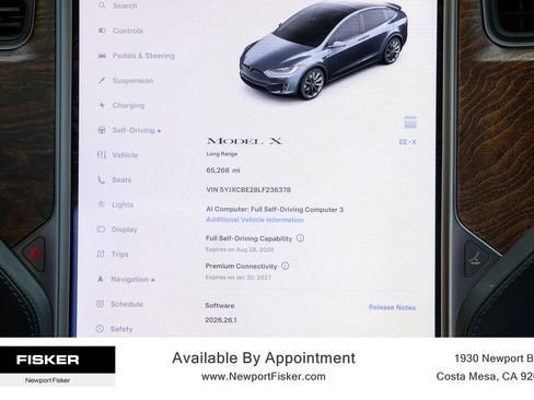 Used 2020 Tesla Model X AWD/4WD image 25