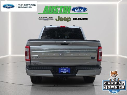 Certified 2022 Ford F150 Platinum w/ Equipment Group 701A High AWD/4WD image 4