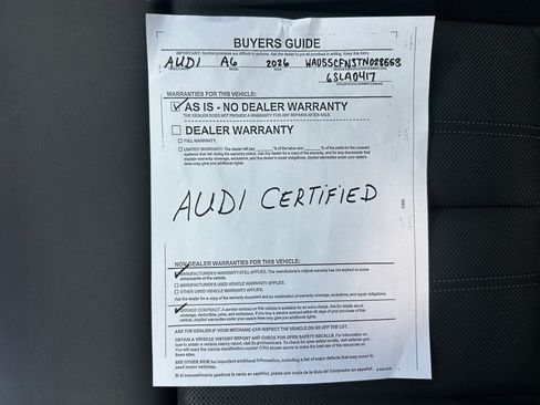 Certified 2026 Audi A6 Premium Plus AWD/4WD image 33