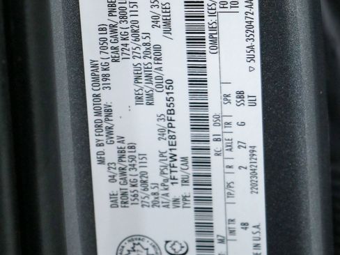 Used 2023 Ford F150 XLT w/ Equipment Group 302A High AWD/4WD image 33